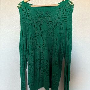 Green Sweater - Torrid Size 2